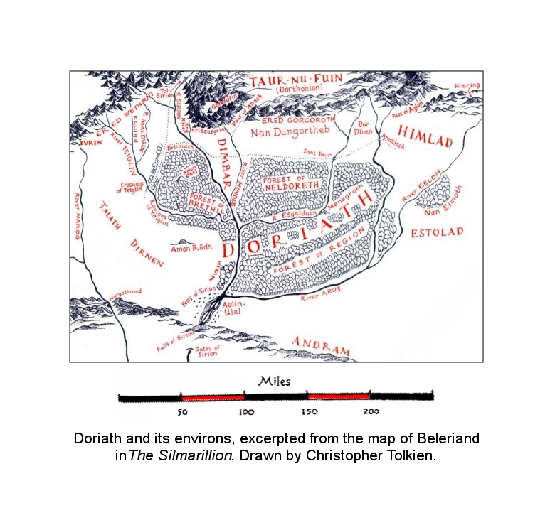 Minas Tirith — Beleriand - Places - Henneth Annûn