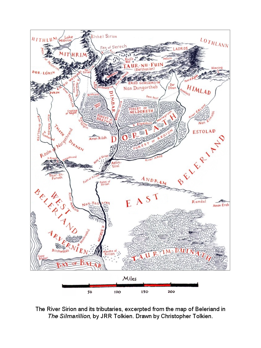 Tales from Topographic Beleriand: Gondolin, Galadriel, and the Gates of  Sirion