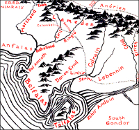 Map of Belfalas.